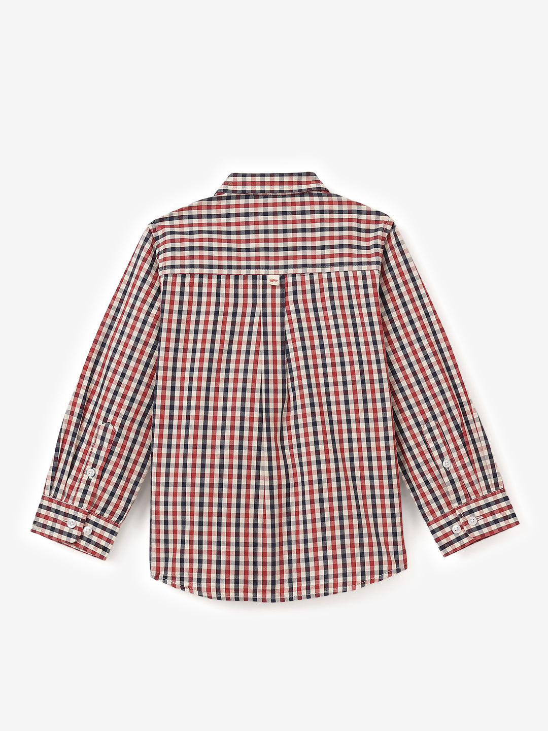 The Picnic Checks Shirt in Red and Navy Blue