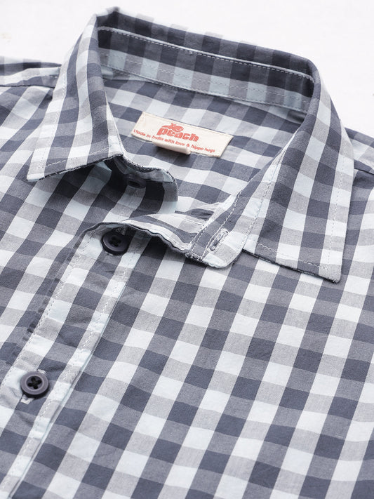 The Picnic Checks Shirt in Blue