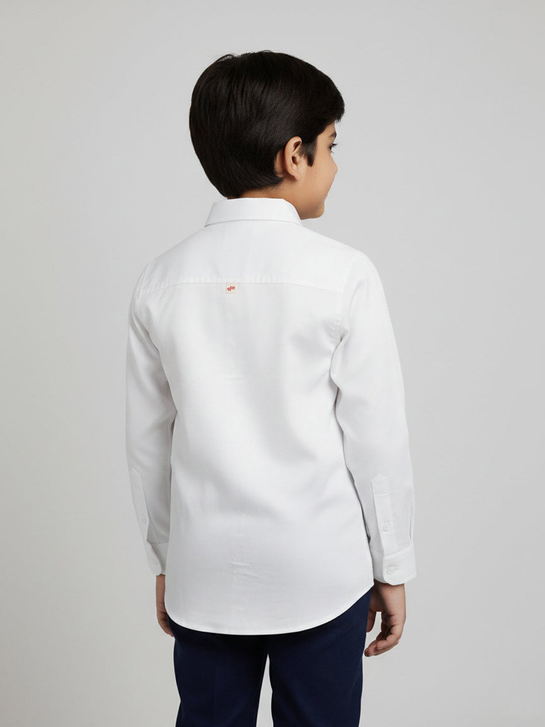 White 100% Cotton Full Sleeve Premium Formal Shirt