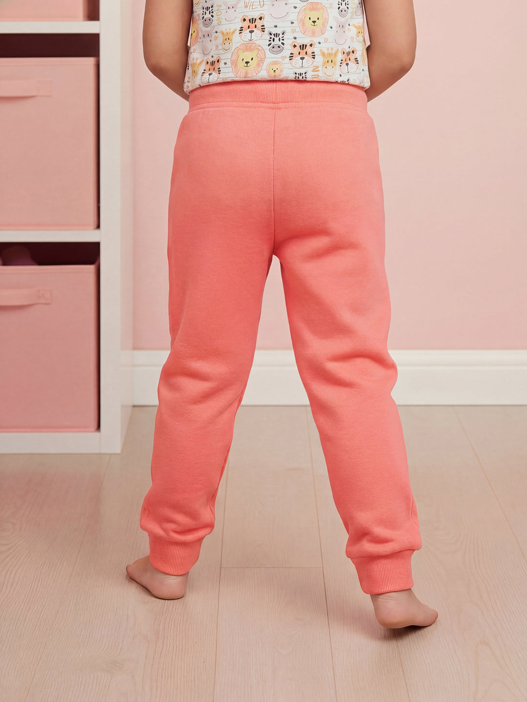 Pink 100% Cotton Joggers