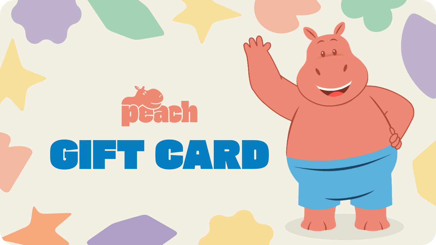 Peach gift card, rakhi gift, kids cotton clothes