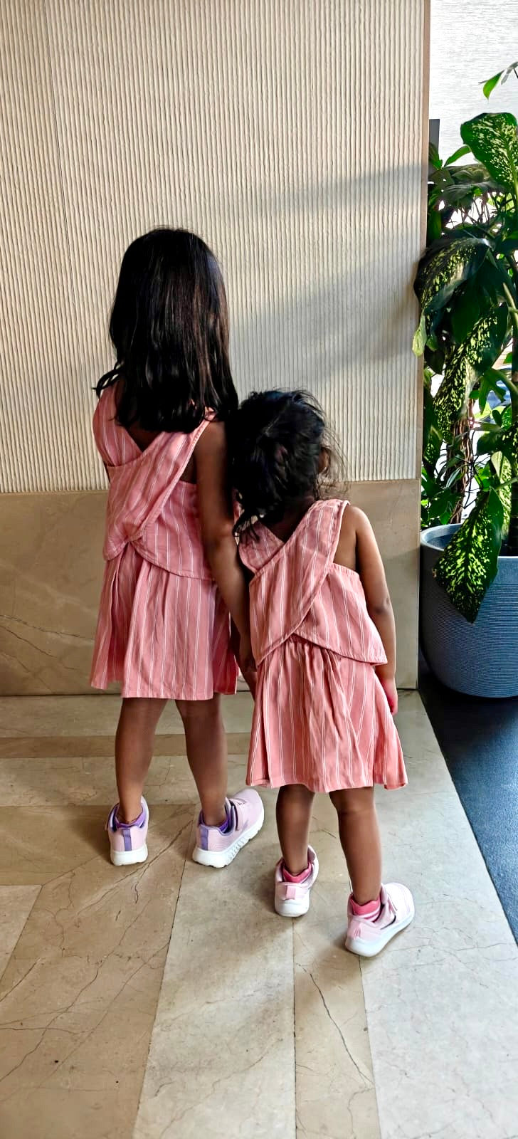 Got this crossback top and skirt for my girls. Its super cute and the fabric feels very premium