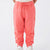 Pink Pop Cotton Joggers for Girls