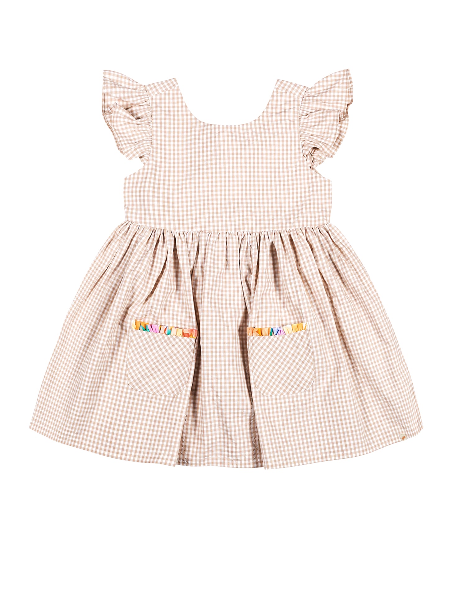 Bow and Pop Dress (Pink)