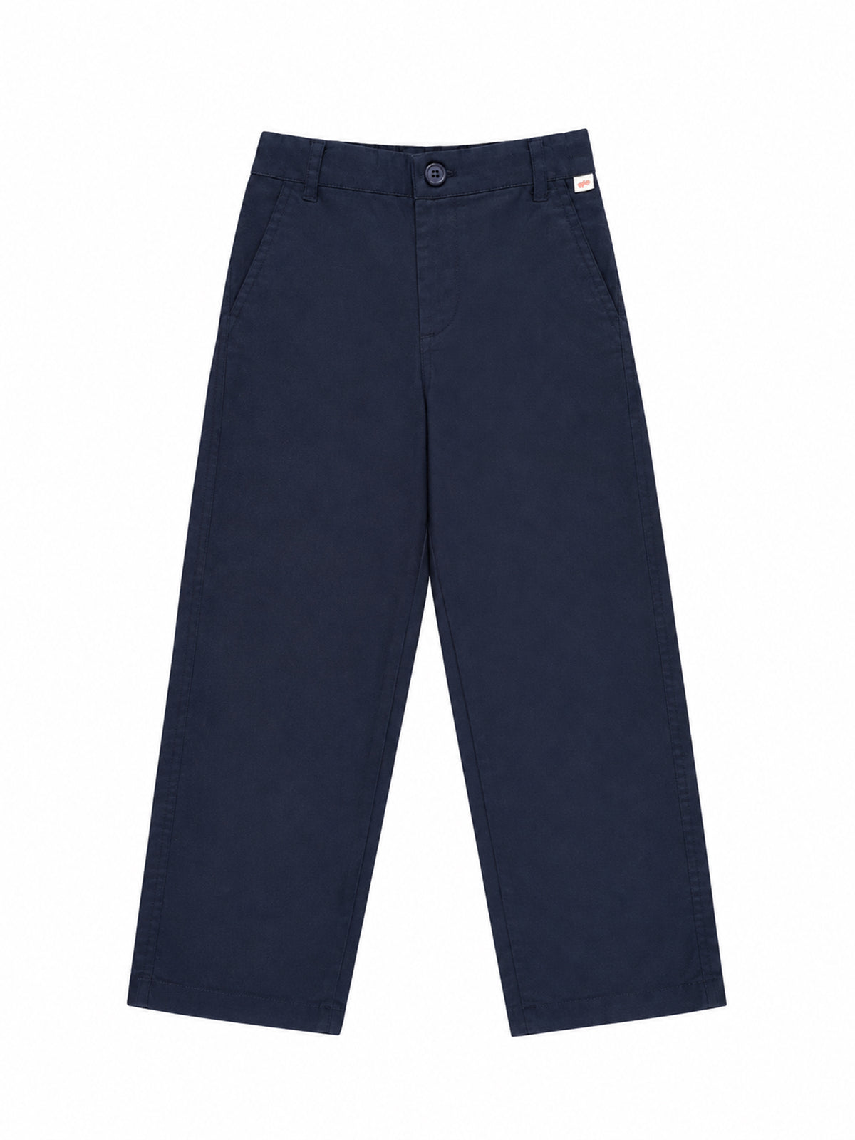 Wardrobe Essential Formal Trousers for Boys in Navy Blue