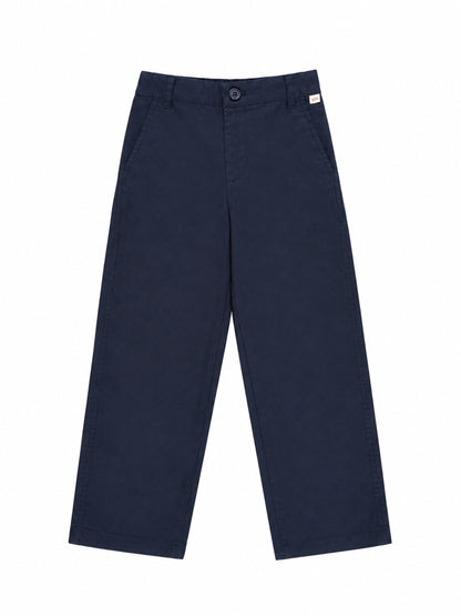 Wardrobe Essential Formal Trousers for Boys in Navy Blue