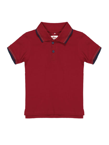 The Tennis Club Polo in Red