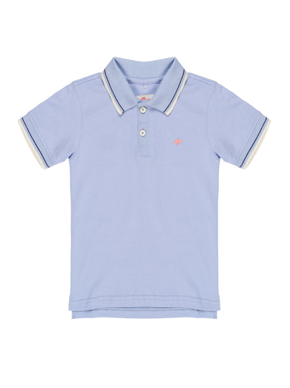 The Tennis Club Polo in Sky Blue