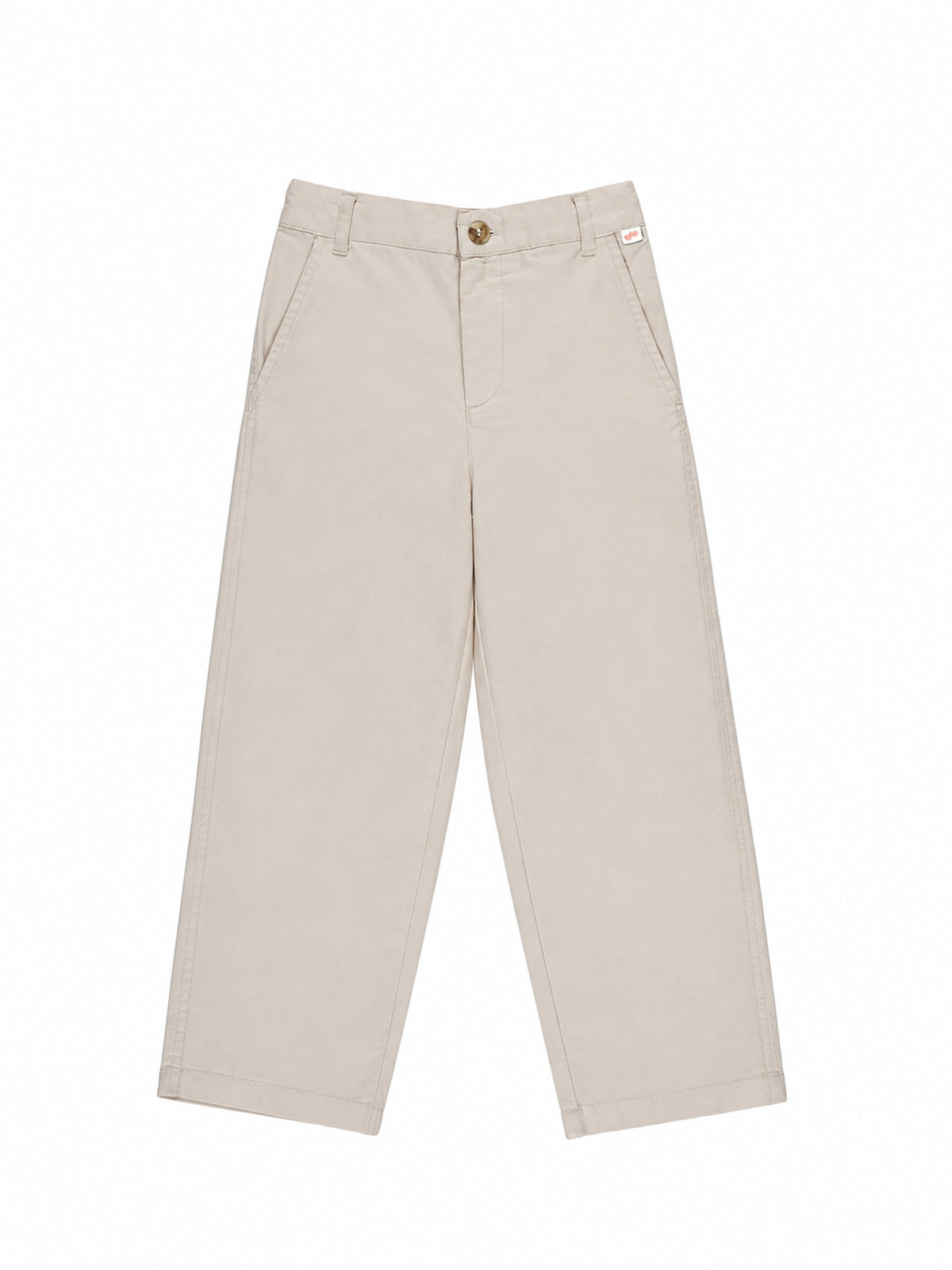 Wardrobe Essential Formal Trousers for Boys in Beige