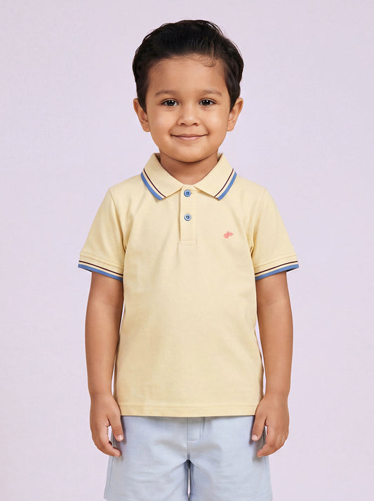 The Tennis Club Polo in Off White