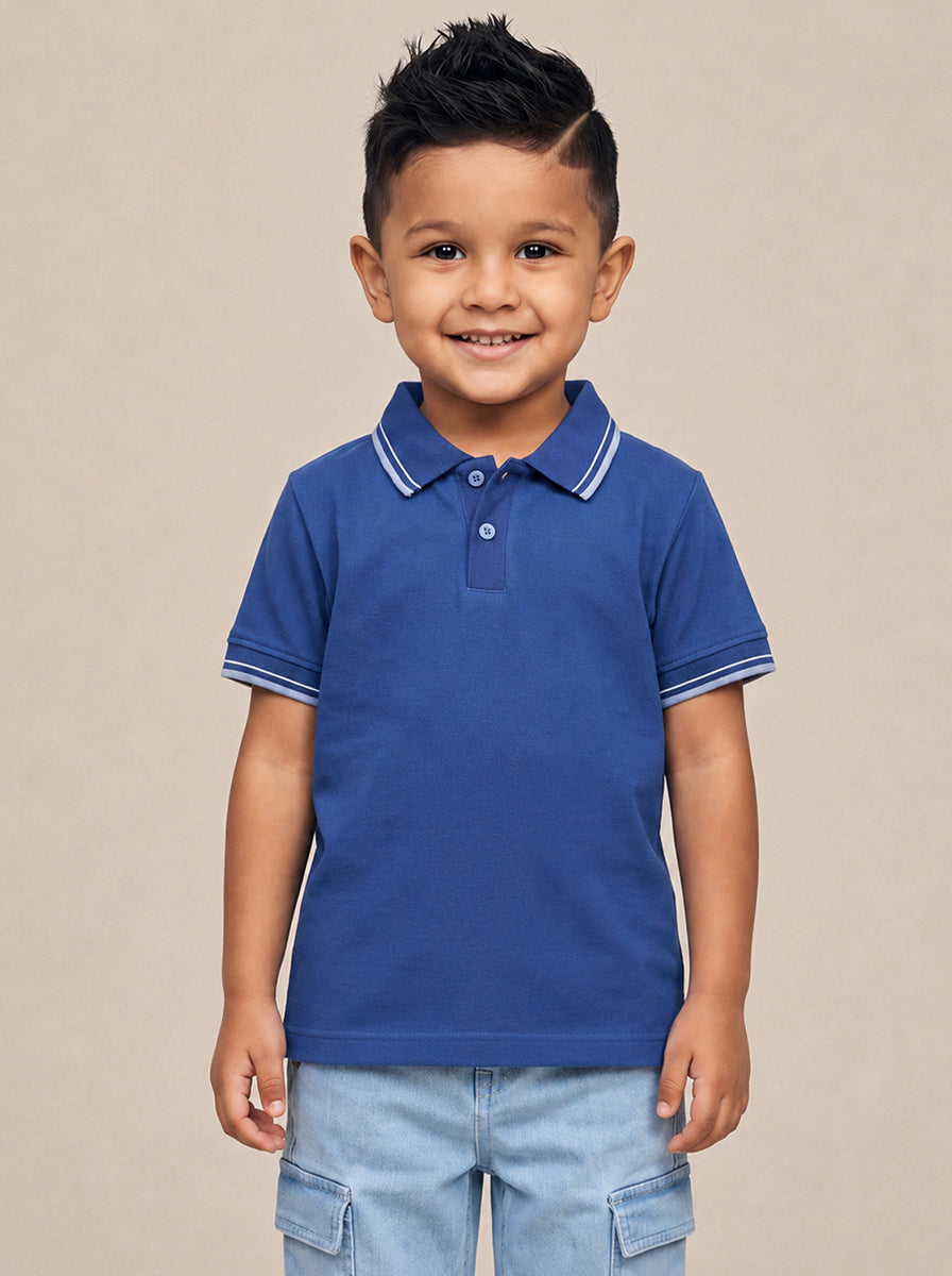 The Tennis Club Polo in Blue