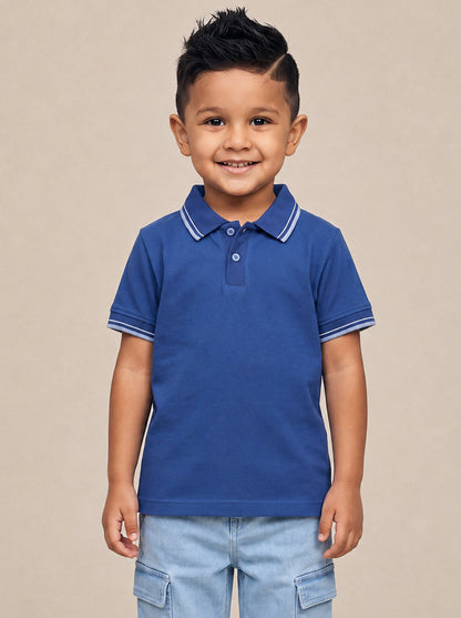 The Tennis Club Polo in Blue