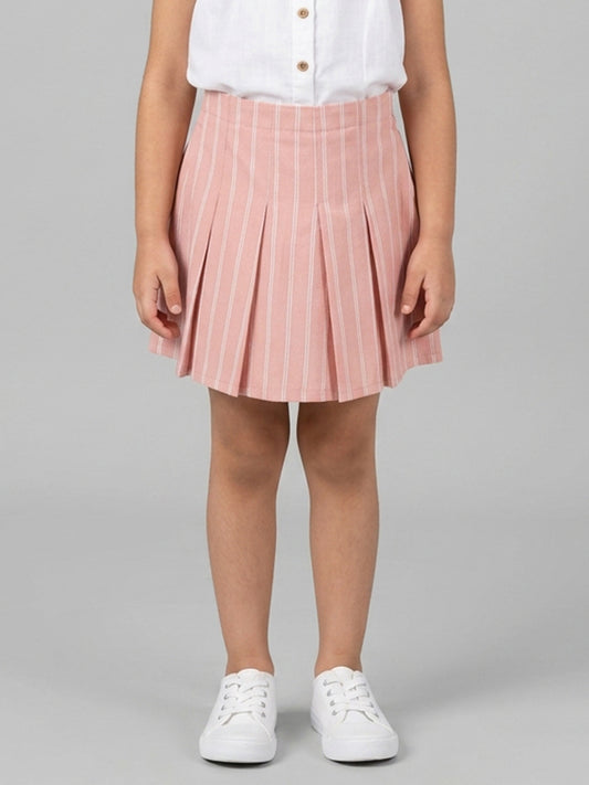 pink skirt girls summer fashion cute party wear cotton clothes 