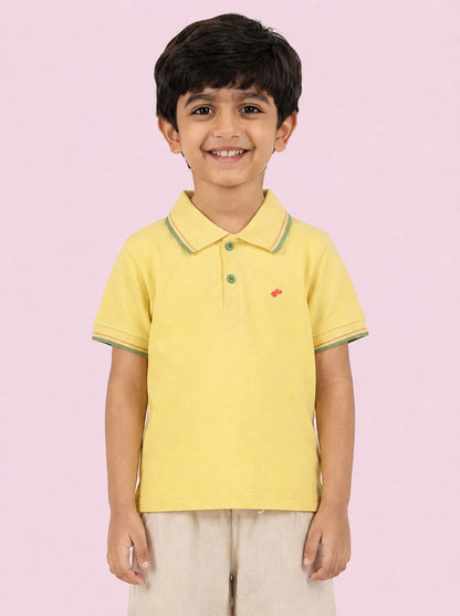 The Tennis Club Polo in Yellow