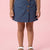 Play Free Denim Skort (Skirt + Shorts) in Blue