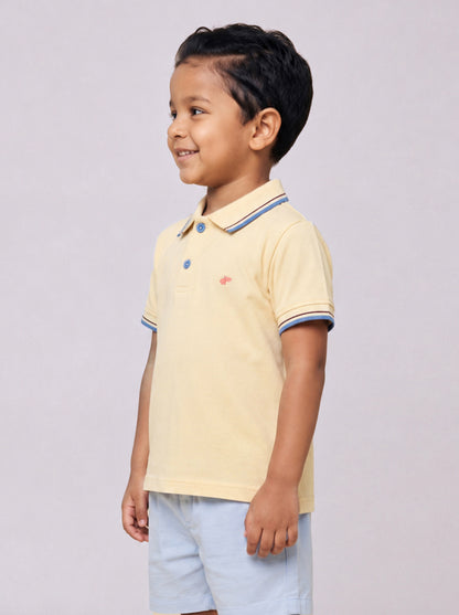 The Tennis Club Polo in Off White