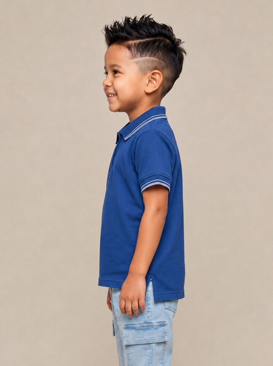 The Tennis Club Polo in Blue