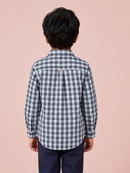 The Picnic Checks Shirt in Blue