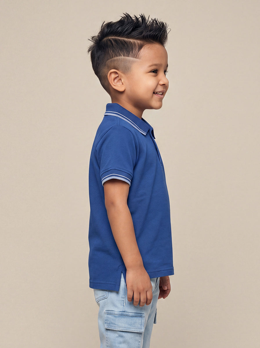 The Tennis Club Polo in Blue