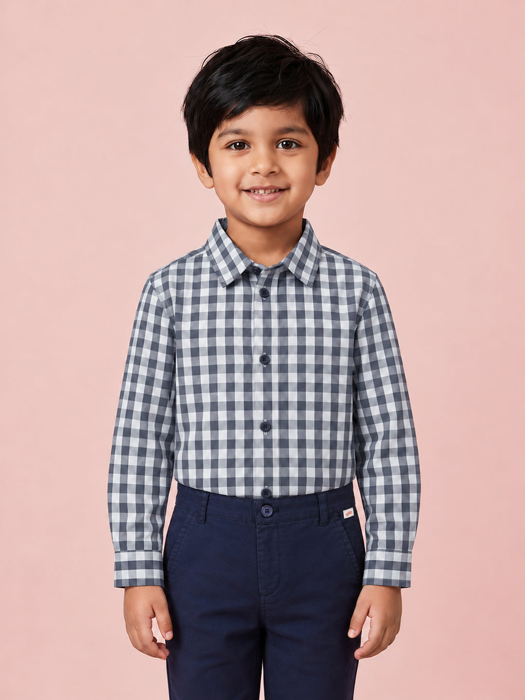 The Picnic Checks Shirt in Blue