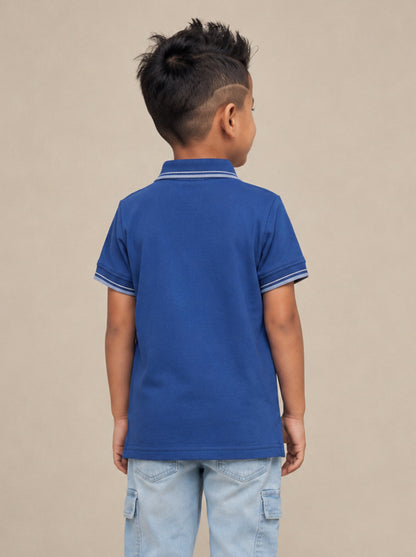 The Tennis Club Polo in Blue