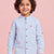 The Timeless Roll-up Sleeve Shirt for Boys (Blue)