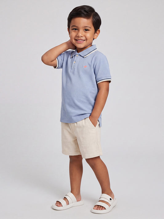 The Tennis Club Polo in Sky Blue