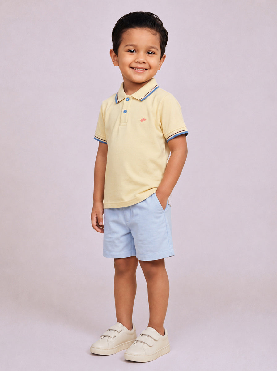 The Tennis Club Polo in Off White
