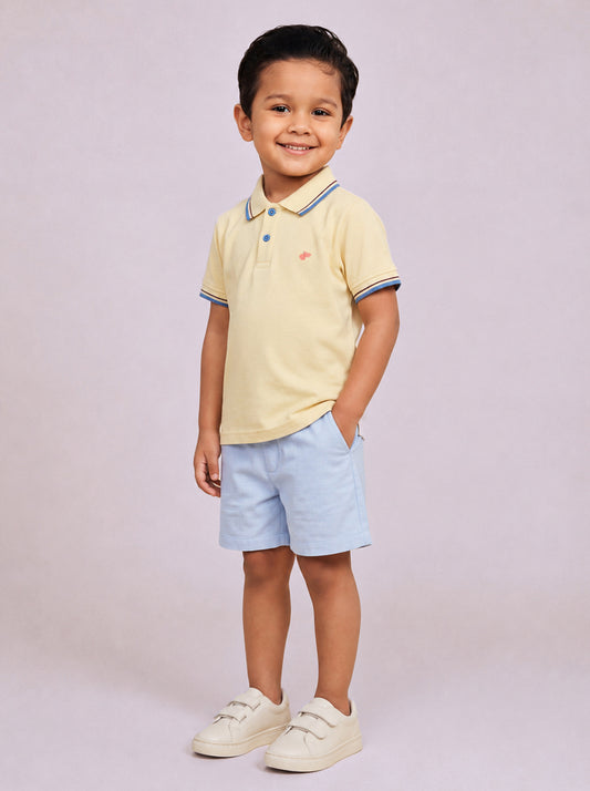 The Tennis Club Polo in Off White