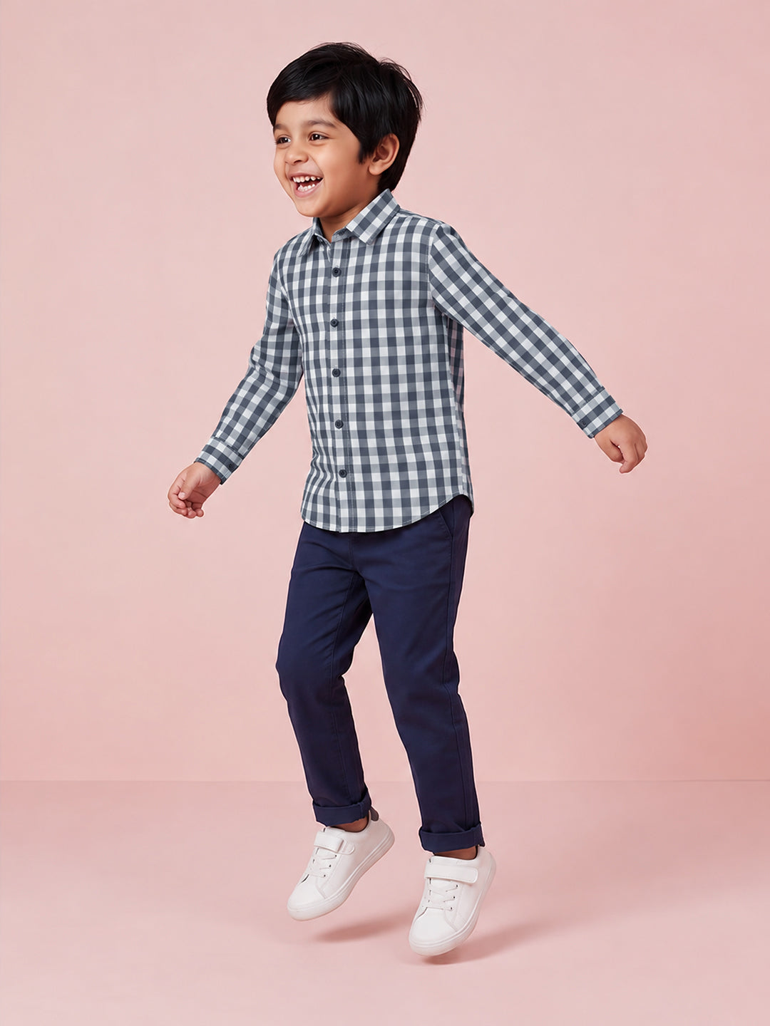 The Picnic Checks Shirt in Blue