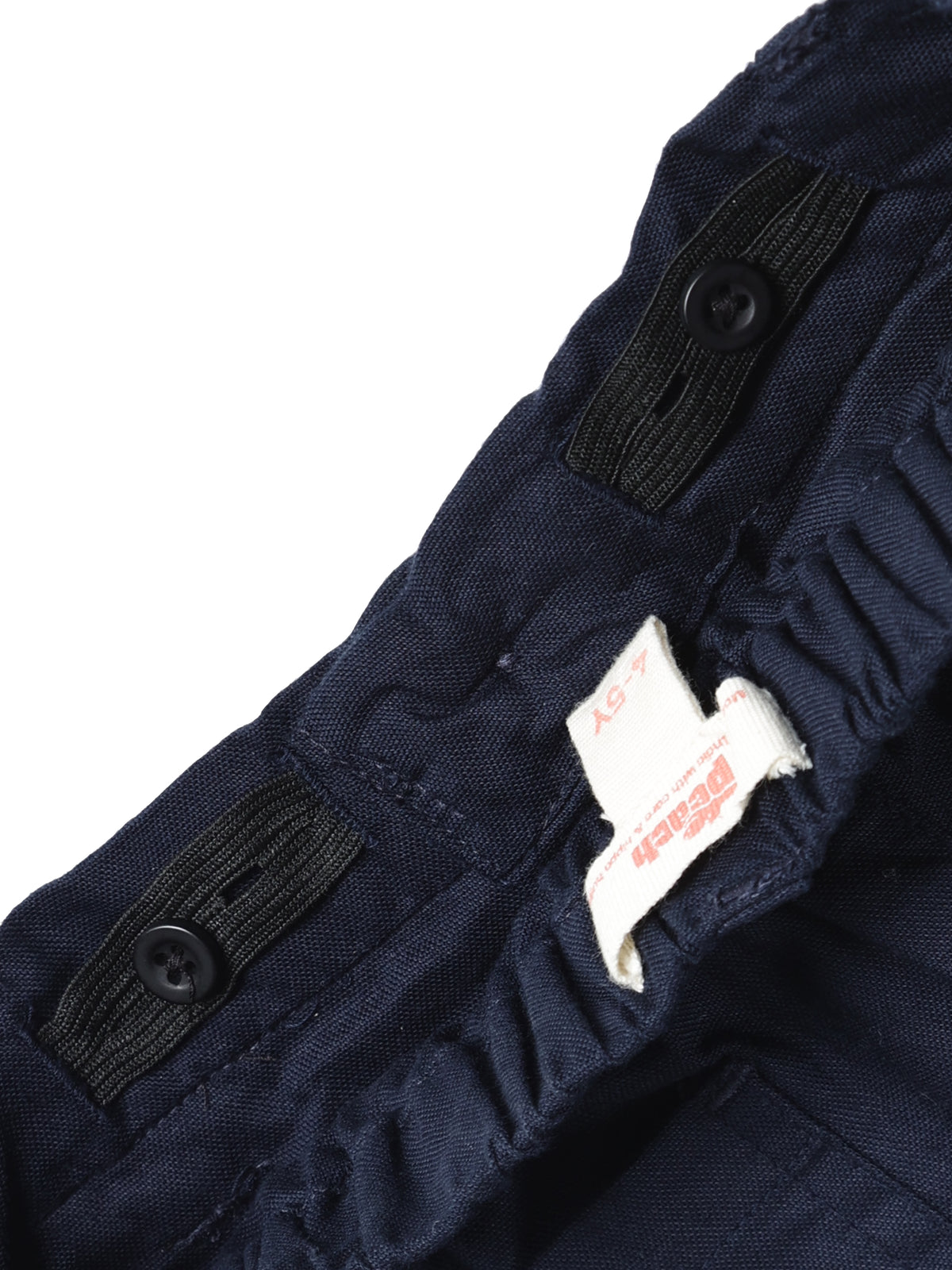 Wardrobe Essential Formal Trousers for Boys in Navy Blue