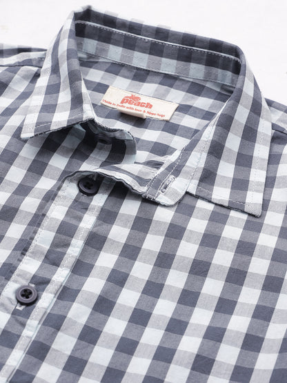 The Picnic Checks Shirt in Blue