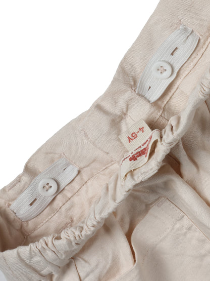 Wardrobe Essential Formal Trousers for Boys in Beige
