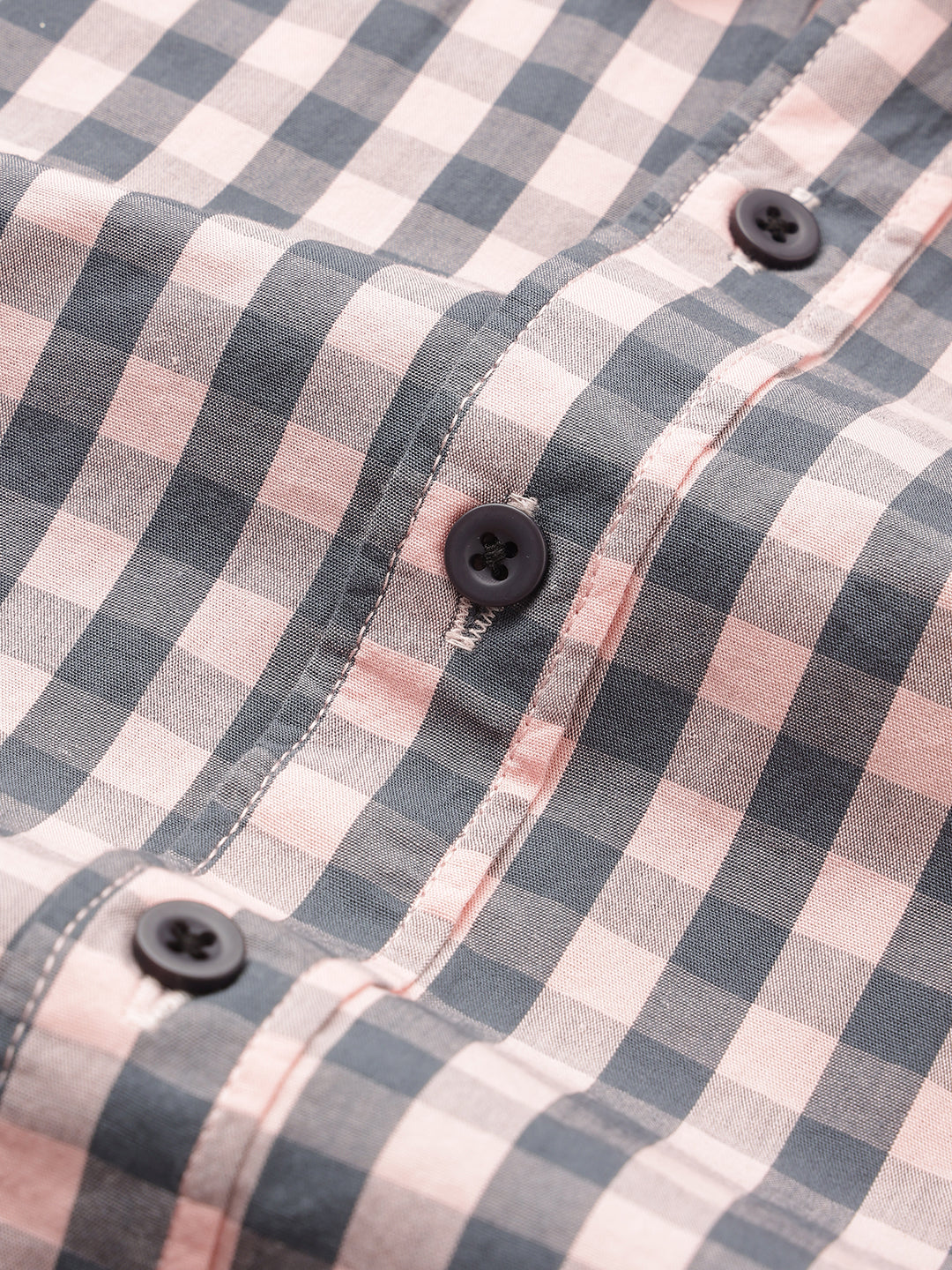 The Picnic Checks Shirt in Pink and Navy Blue