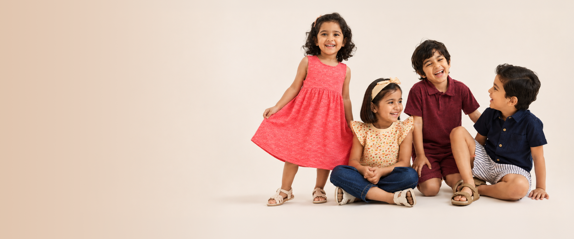 Premium and affordable Kids clothes made from 100% cotton