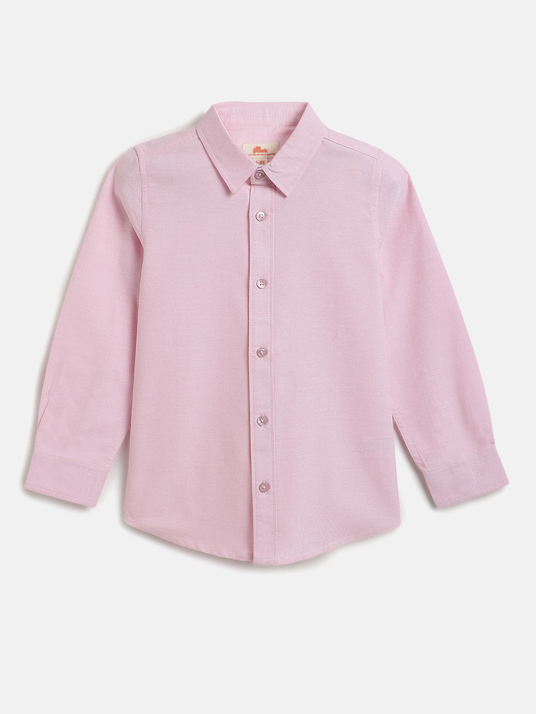 Pink 100% Cotton Full Sleeve Premium Formal Shirt