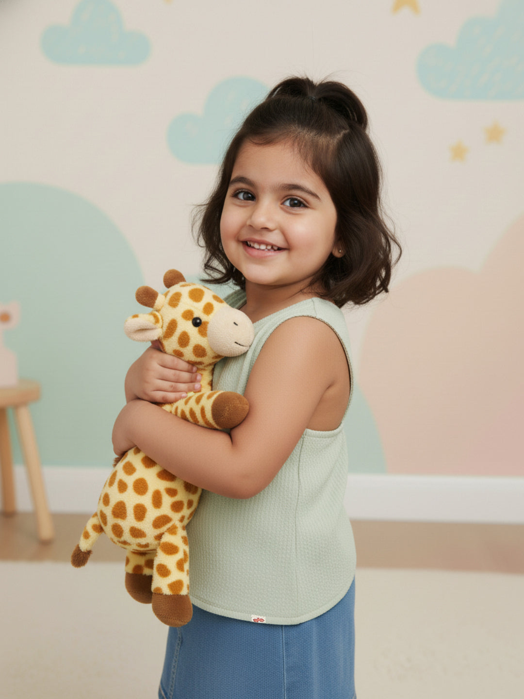 Pastel Green 100% Cotton Seer Sucker Cross Back Sleeveless Top