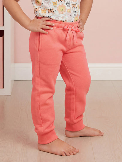 Pink 100% Cotton Joggers