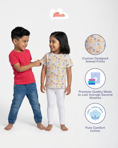 Navy Pure Cotton Comfort T-shirt for Boys