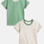 Everyday Basics: Value Pack of 2 100% Cotton T-shirt For Boys (Cream and Green)