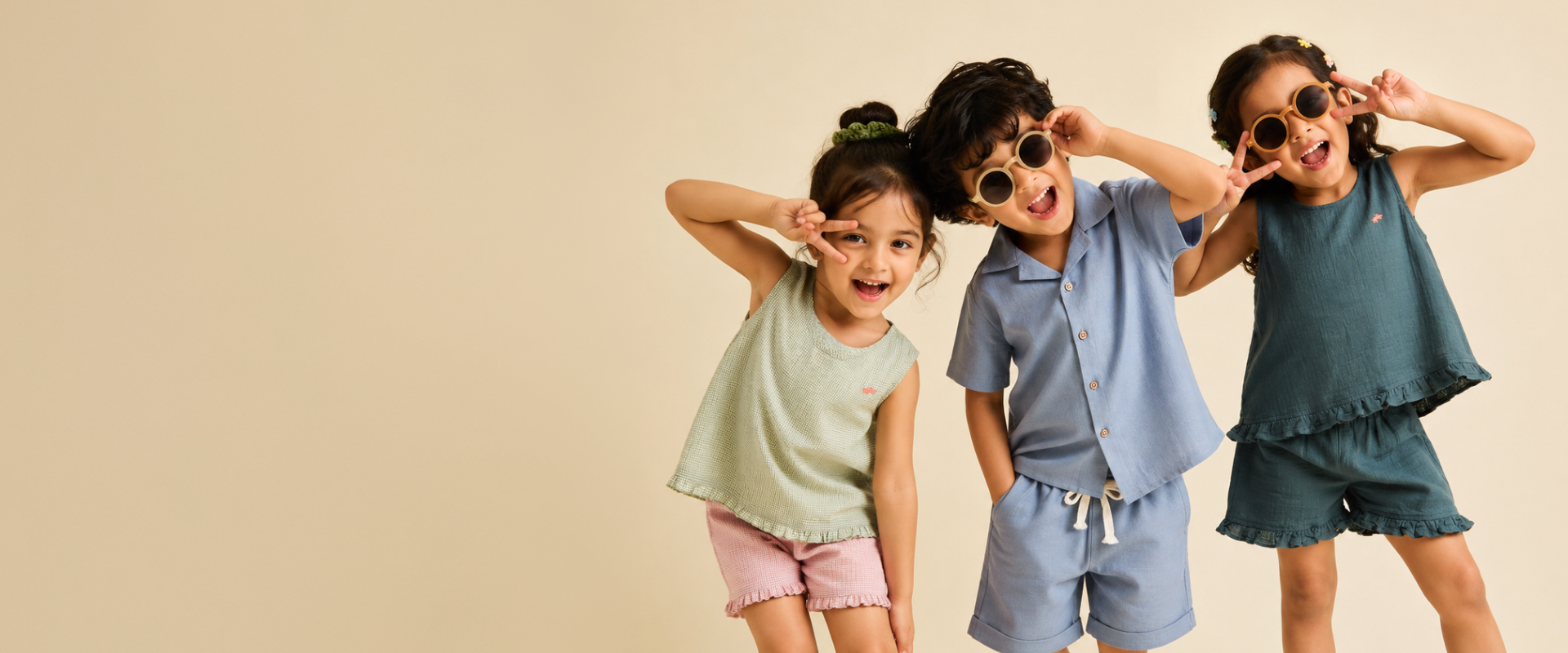 Summer fashion girl summer fashion boy pure cotton clothes for kids premium and affordable starting at 449/-